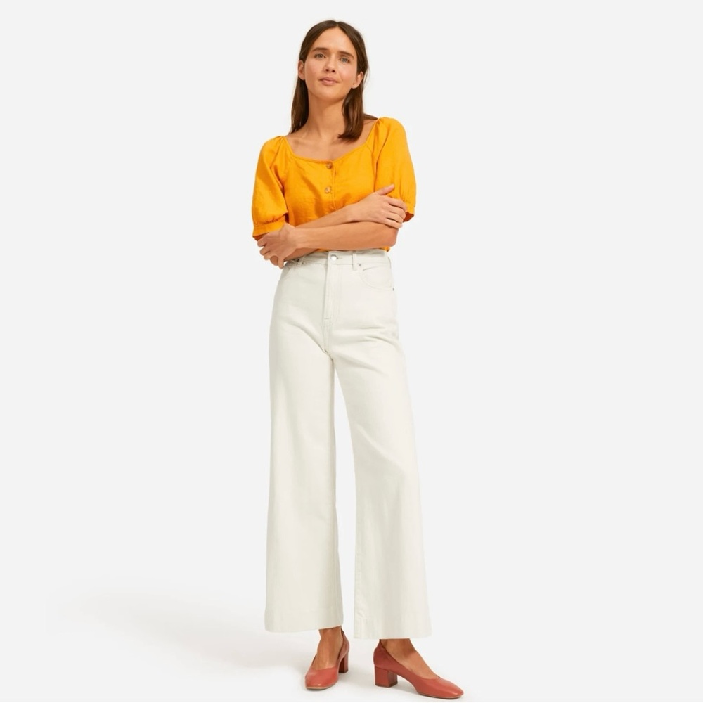 Everlane The Summer Wide Leg Jeans